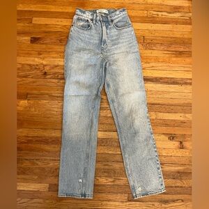 Abercrombie 90s Straight Leg High Rise